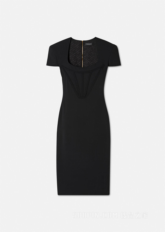 束腰迷笛连衣裙