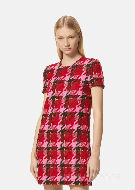 粗花呢Mini连衣裙