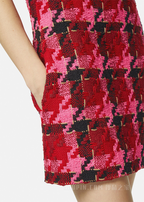 粗花呢Mini连衣裙