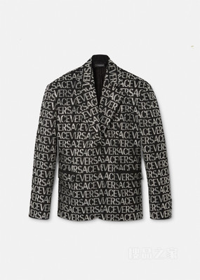 水晶Logo西装外套
