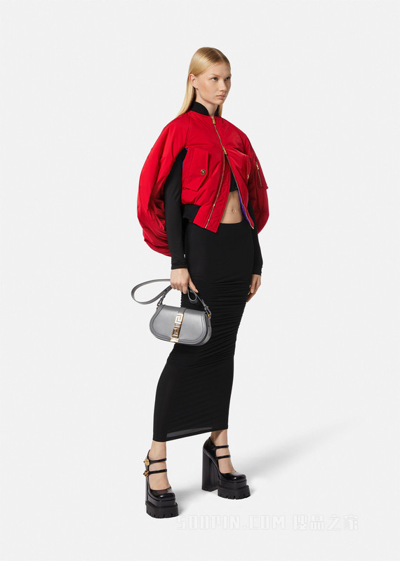 茧型飞行员羽绒夹克