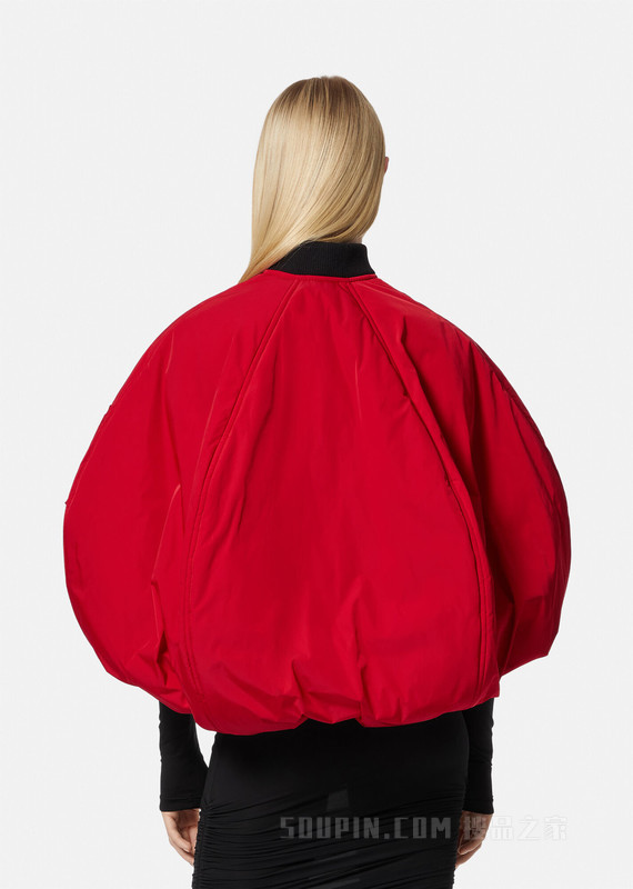 茧型飞行员羽绒夹克