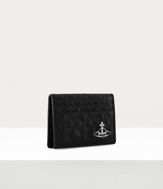 Embossed Man Card Holder