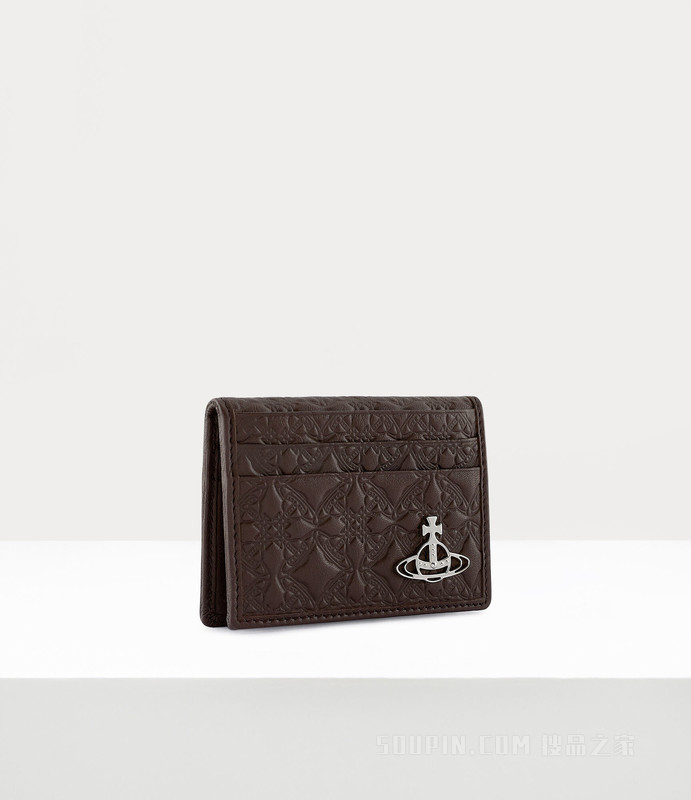 Embossed Man Card Holder