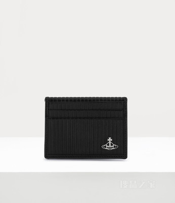 Ribbed Man Card Holder