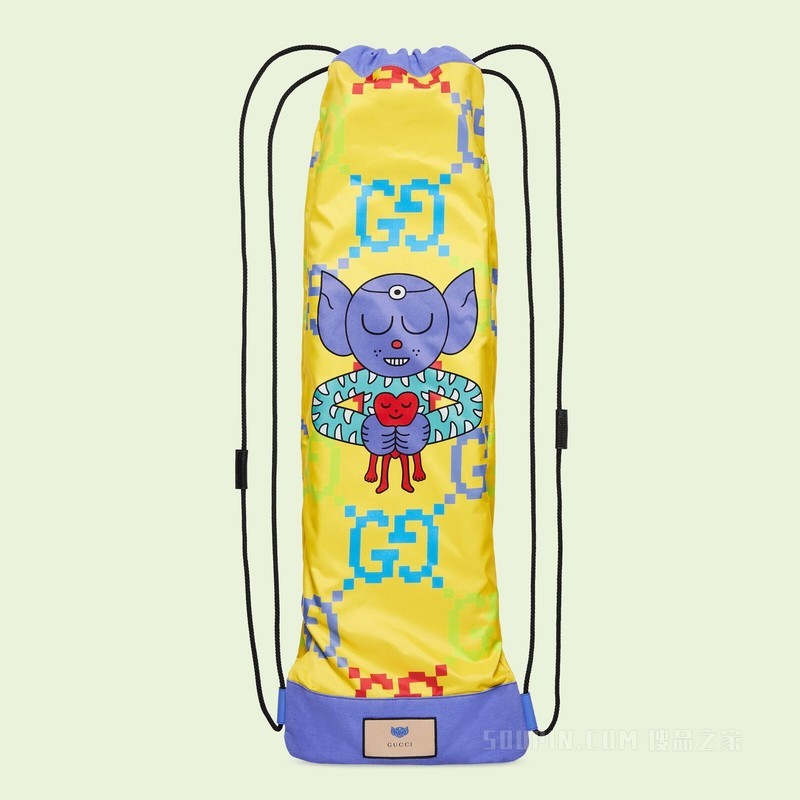 小精灵印花GG滑板 黄色