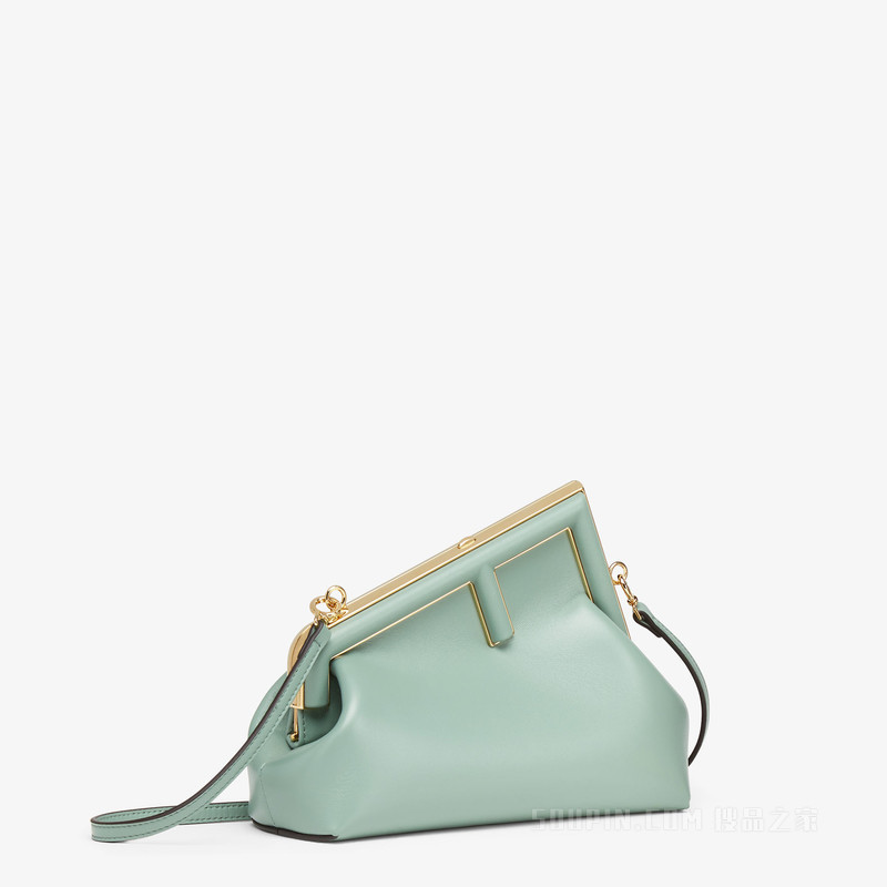 Fendi First小号手袋 薄荷绿皮革手袋