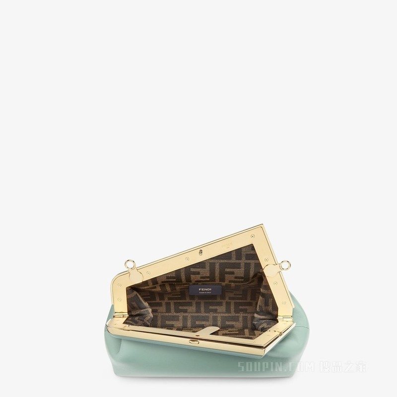 Fendi First小号手袋 薄荷绿皮革手袋