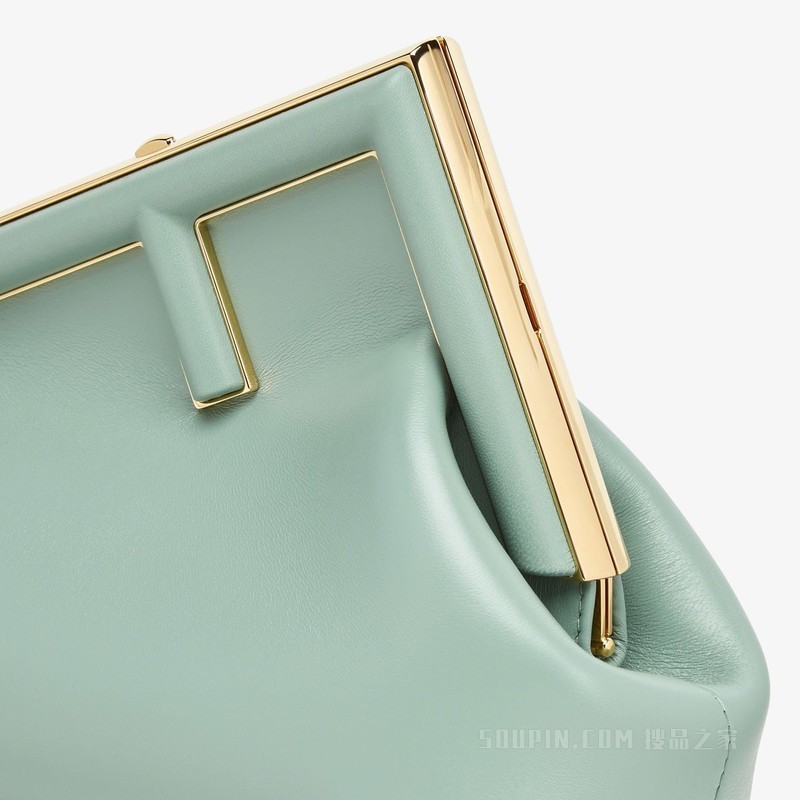 Fendi First小号手袋 薄荷绿皮革手袋