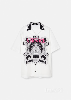 Silver Baroque Logo衬衫