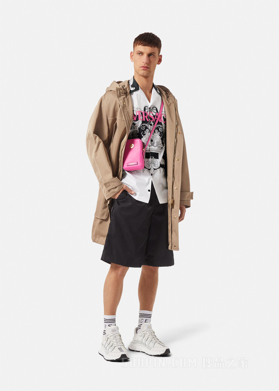 Silver Baroque Logo衬衫