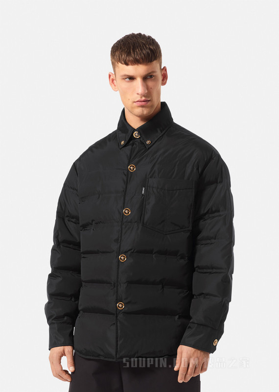 Medusa束腰羽绒夹克