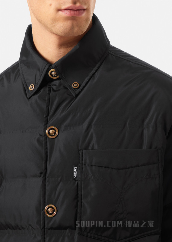 Medusa束腰羽绒夹克