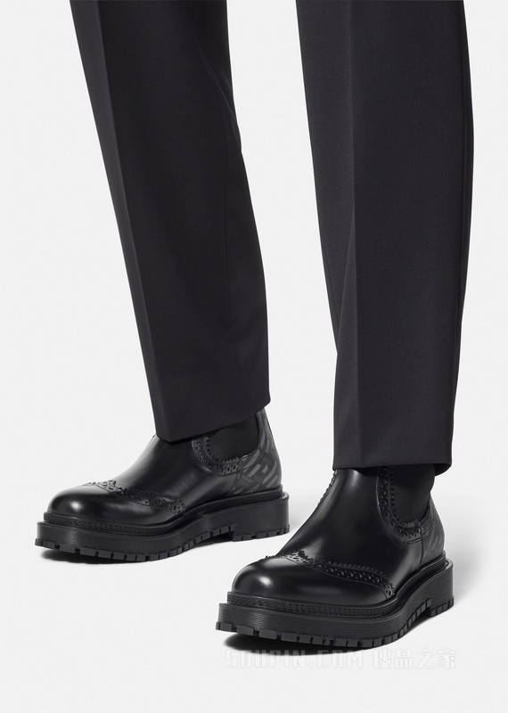 La Greca切尔西靴