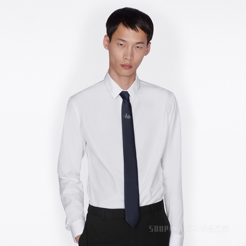 CACTUS JACK DIOR 领带 海军蓝色桑蚕丝