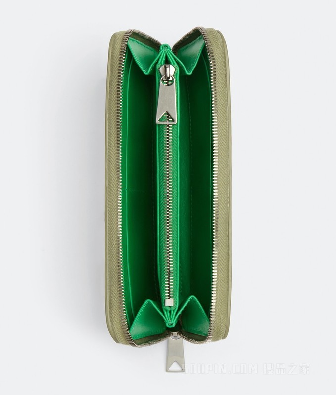 环绕式拉链钱包