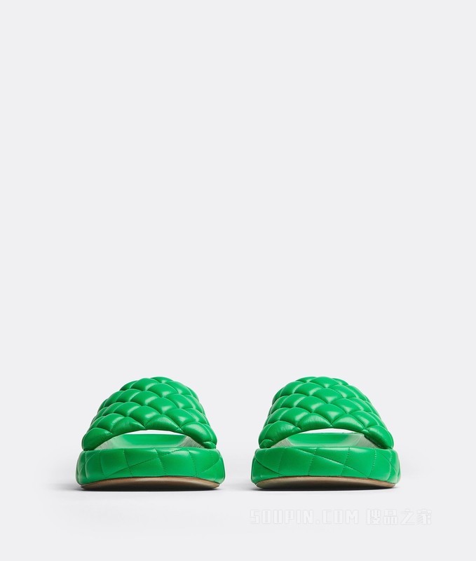 PADDED平底凉鞋