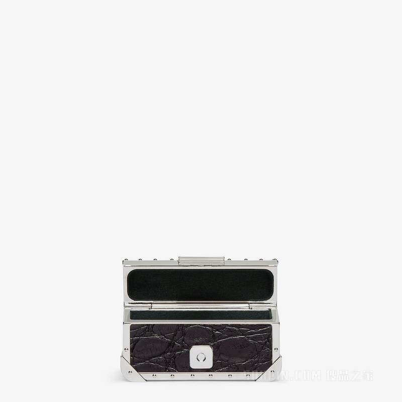 Ledger Nano X Baguette皮夹套 黑色皮革护套