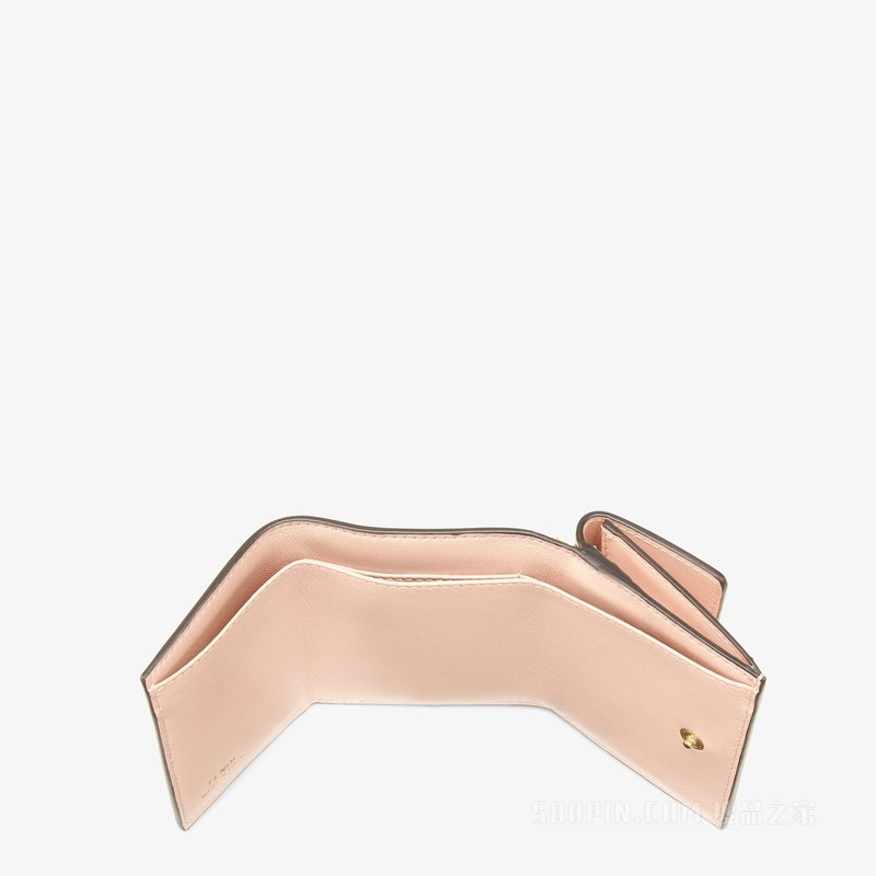 皮夹 粉红色皮夹