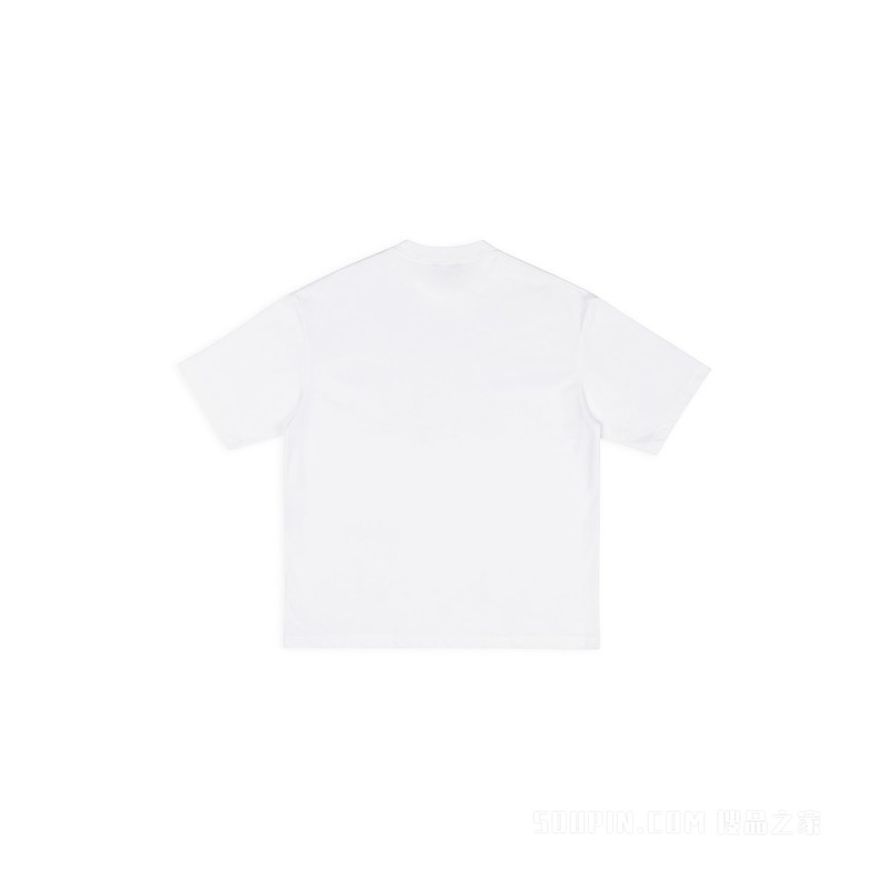 QIXI CREST中等剪裁T恤