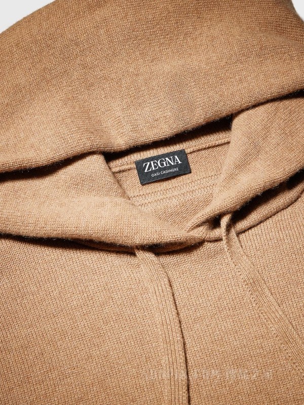 驼色 Oasi Cashmere 连帽衫