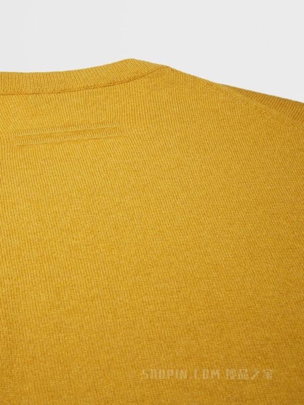 赭石色 Oasi Cashmere 圆领针织衫