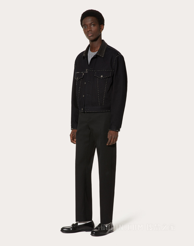 ROCKSTUD SPIKES牛仔外套