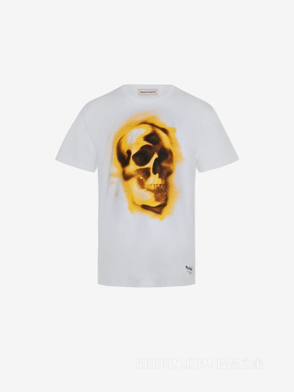Silhouette Skull T恤