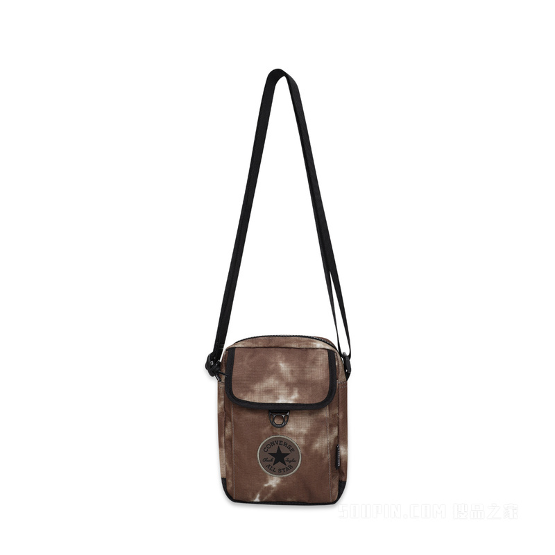 【男女同款】Crossbody2印花迷你斜挎包 中性 白色
