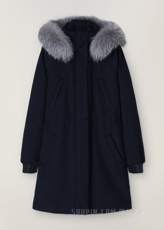 Icery 长款滑雪夹克 羊绒 - Storm System®