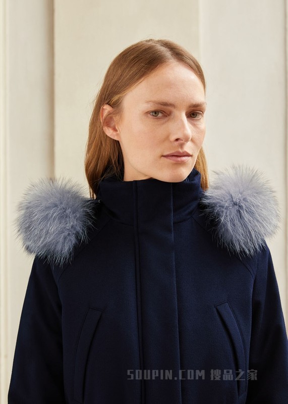 Icery 长款滑雪夹克 羊绒 - Storm System®