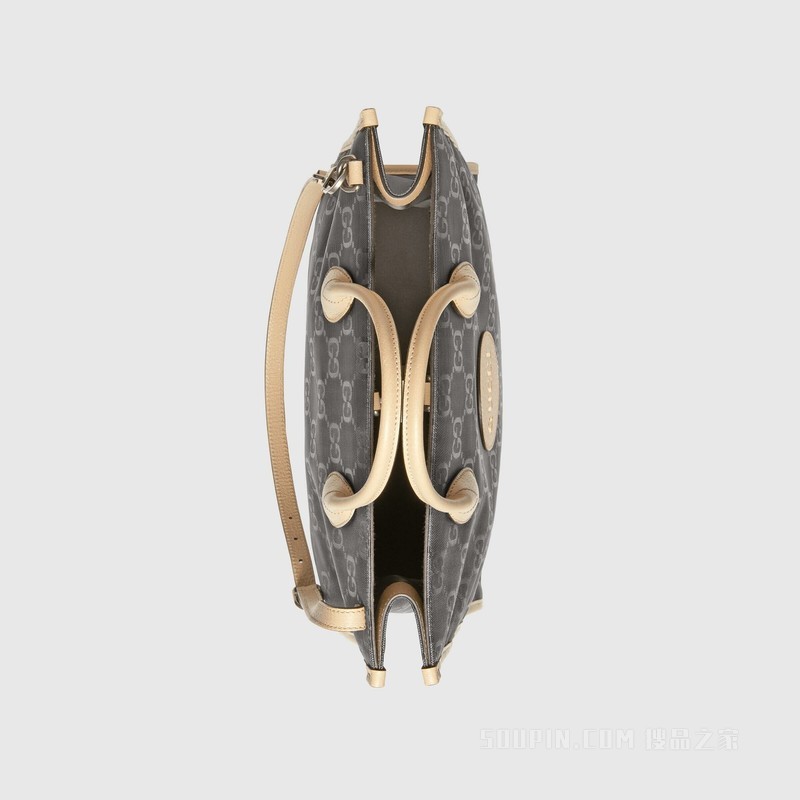 Gucci Off The Grid系列托特包 深灰色GG ECONYL®
