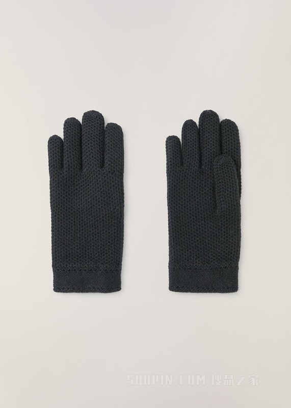 Crochet 手套 羊绒