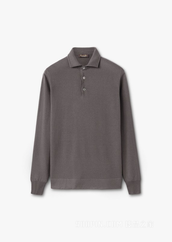 Superlight Dyed Polo 衫 小羊绒