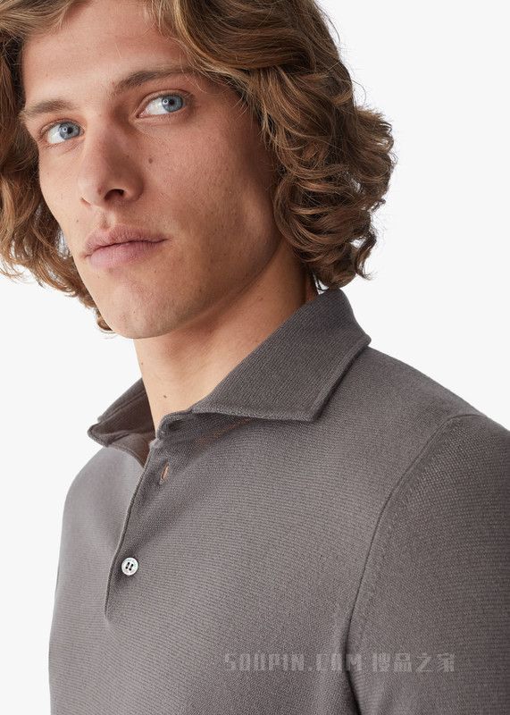Superlight Dyed Polo 衫 小羊绒