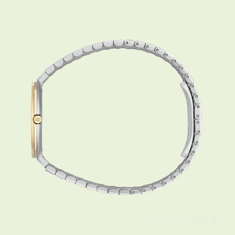 GUCCI 25H系列腕表，30毫米 精钢