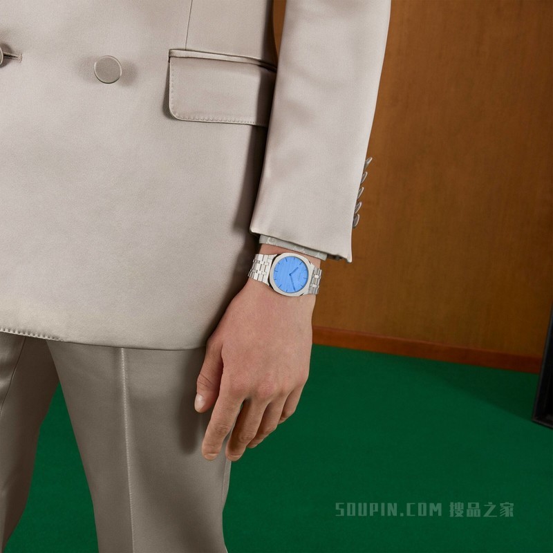 Gucci 25H系列腕表，38毫米 精钢