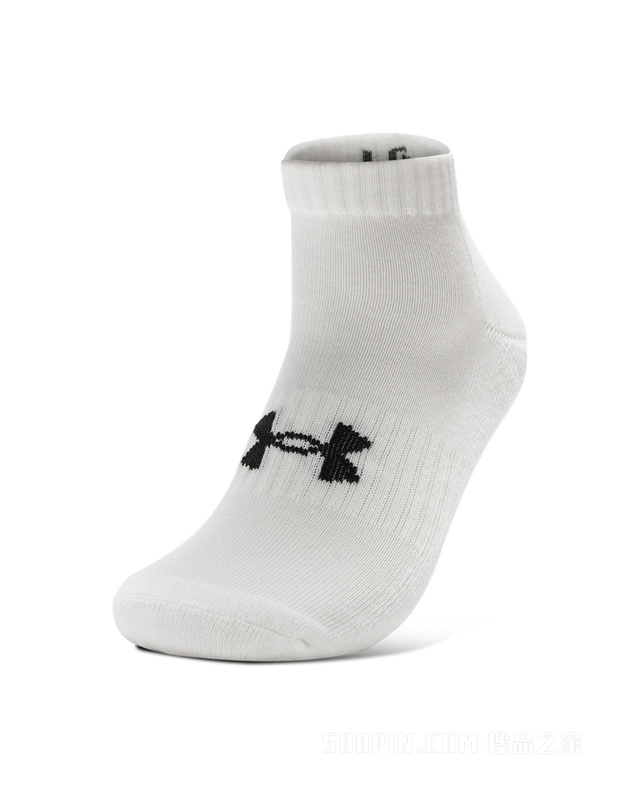 男女同款UA Core Low Cut袜—3双装