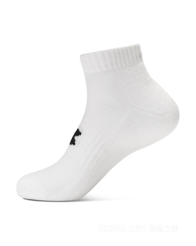 男女同款UA Core Low Cut袜—3双装