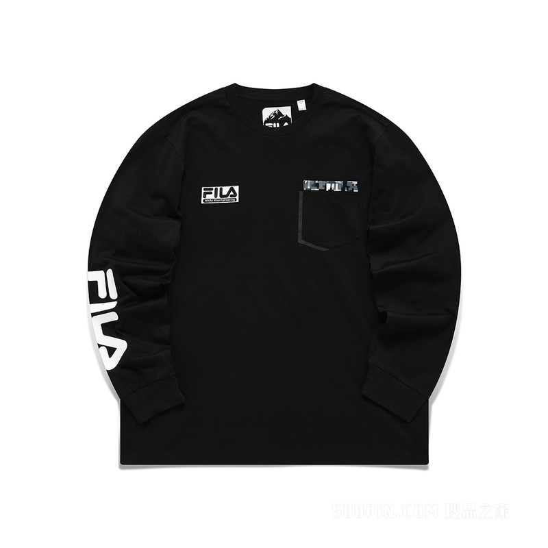 FILA x White Mountaineering联名男子长袖T恤