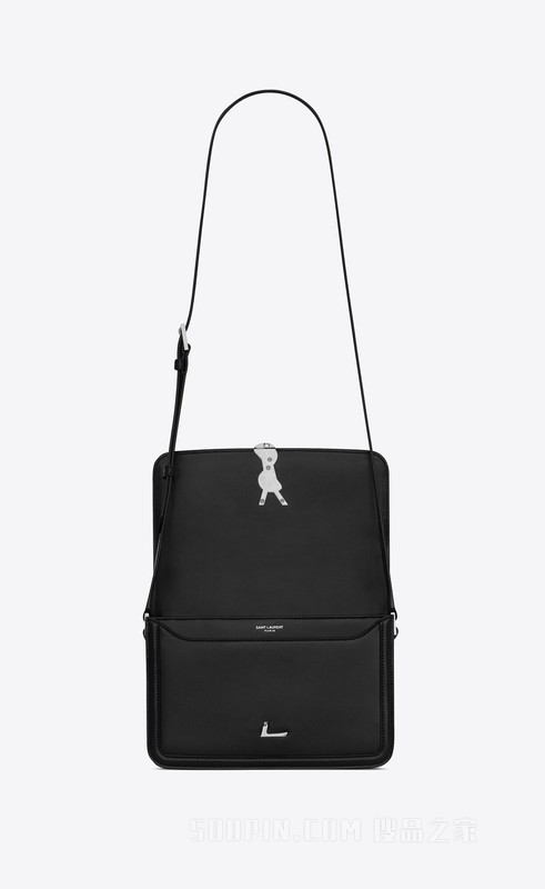 SOLFERINO中号牛皮革肩背包