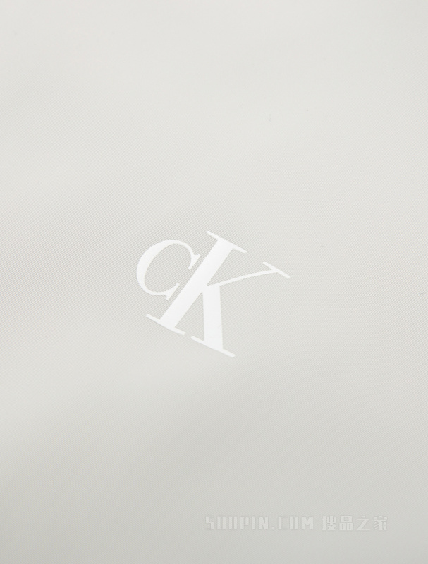 Calvin Klein 22秋冬新款女士两面穿字母印花棒球领拉链单夹克J219963