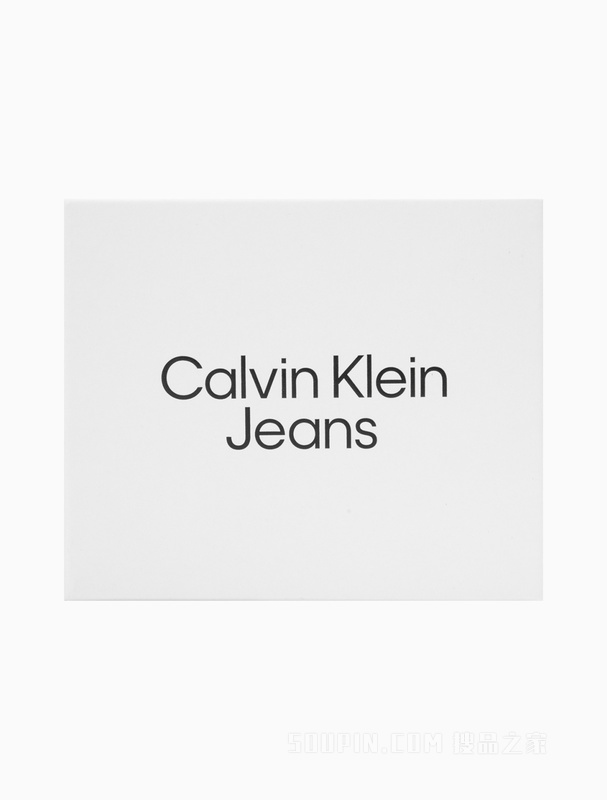 Calvin Klein 22秋冬男士经典商务压纹字母多卡位牛皮对折钱包HP2006