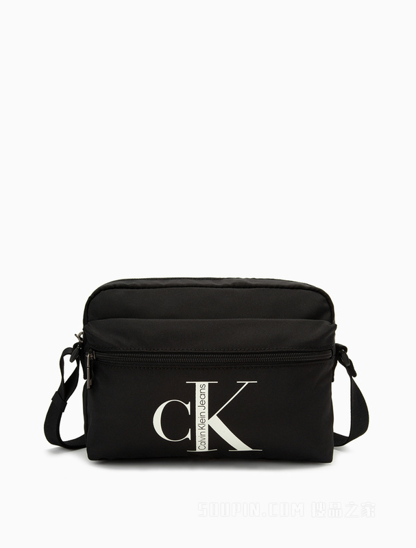 Calvin Klein 22秋冬男士时尚大LOGO可调节肩带单肩斜挎相机包HH3502
