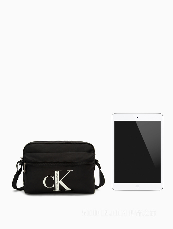 Calvin Klein 22秋冬男士时尚大LOGO可调节肩带单肩斜挎相机包HH3502