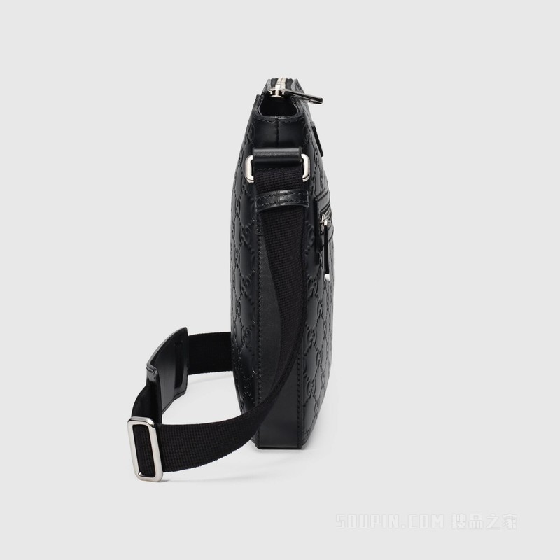 Gucci Signature邮差包 黑色Gucci Signature