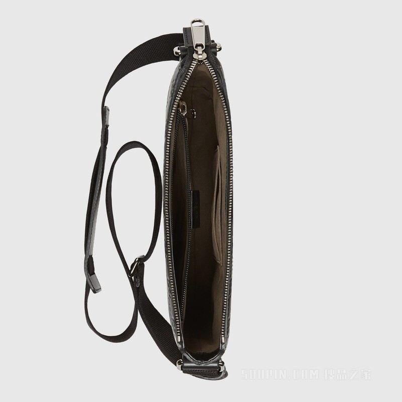 Gucci Signature邮差包 黑色Gucci Signature