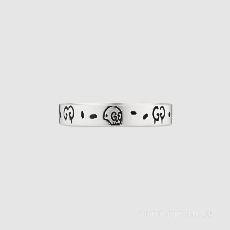 GucciGhost纯银戒指 纯银