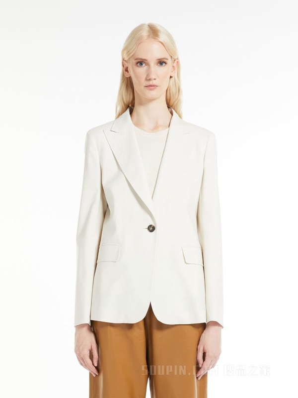 羊毛混纺西装外套 | Weekend Max Mara