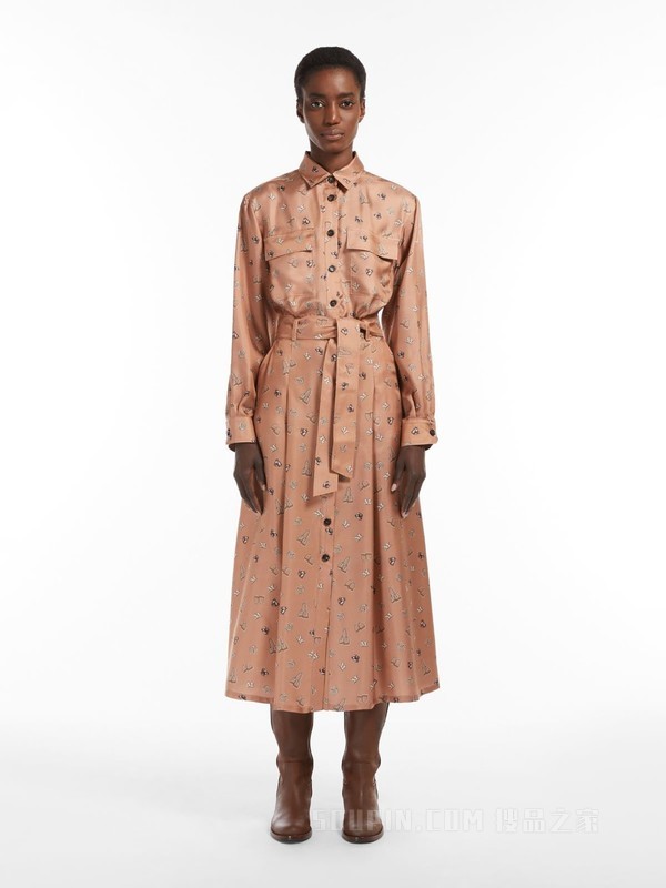 Printed silk dress | Max Mara